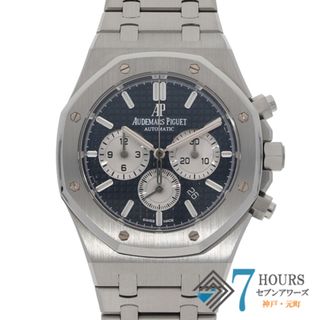 オーデマピゲ(AUDEMARS PIGUET)の【117923】AUDEMARS PIGUET オーデマ・ピゲ  26331ST.OO.1220ST.01 ロイヤルオーク クロノグラフ ブルーダイヤル SS 自動巻き ギャランティーカード 純正ボックス 腕時計 時計 WATCH メンズ 男性 男 紳士【中古】(腕時計(アナログ))