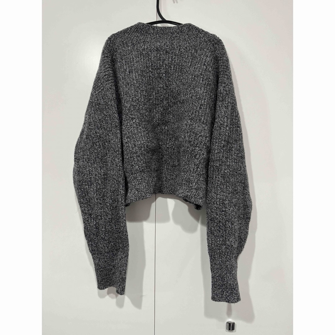 NKNIT soft wool short V-neck KNIT レディースのトップス(ニット/セーター)の商品写真