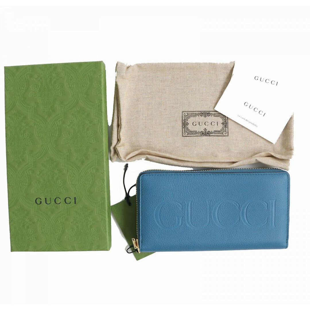 Gucci - 未使用品△イタリア製 GUCCI グッチ 658691 ロゴエンボス