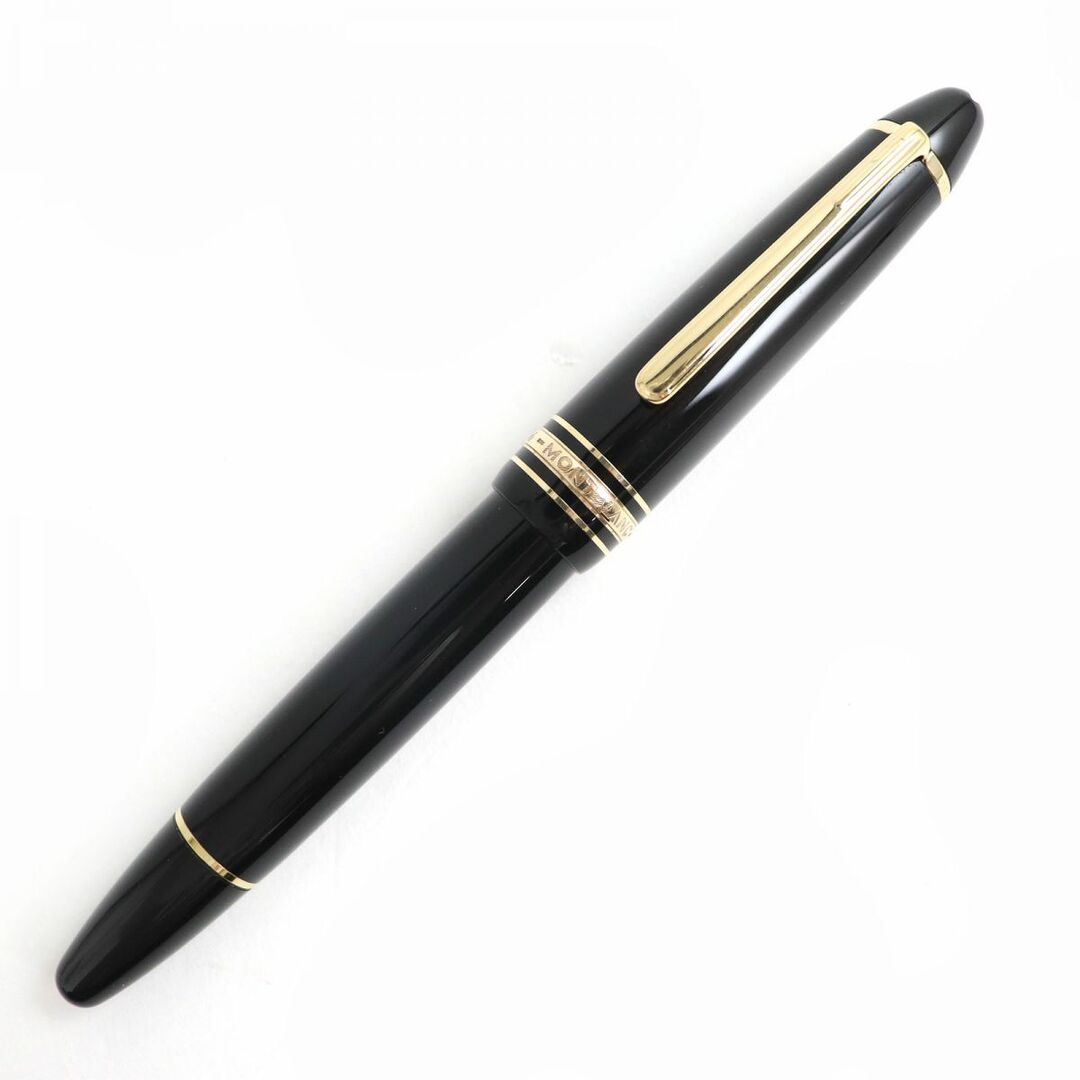 No.146　ドイツ製　MONTBLANC　Mニブ　美品△MONTBLANC　ホワイトスター　ブラック×ゴールド　モンブラン　by　マイスターシュテュック　ペン先14K　ラクマ店｜モンブランならラクマ　万年筆　人気◎の通販　衣類＆ブランドリサイクル　GREEN