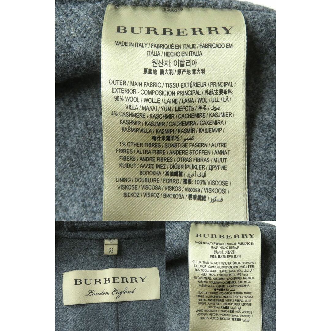 BURBERRY - 極美品△バーバリーロンドンイングランド 8006306 チェック