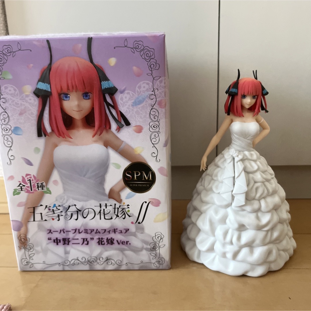 SEGA(セガ)の五等分の花嫁 スーパープレミアムフィギア 中野二乃花嫁Ｖｅｒ． ハンドメイドのおもちゃ(フィギュア)の商品写真