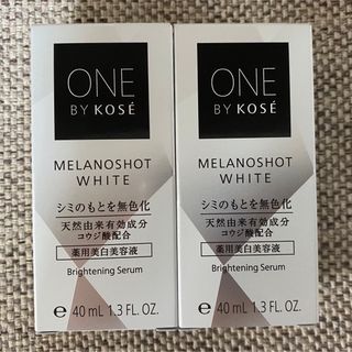 ワンバイコーセー(ONE BY KOSE（KOSE）)のワンバイコーセー　メラノショットホワイト　レフィル(美容液)