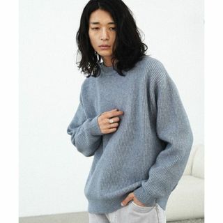 LIDNM - 【LIDNM】FOX CASHMERE KNIT / ICE GRAYの通販 by ma's shop