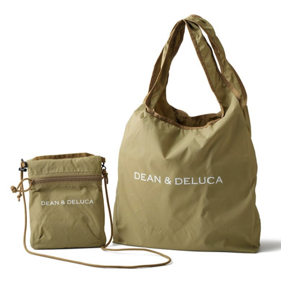 DEAN&DELUCA BRIEFING サコッシュトートバッグ ベージュ