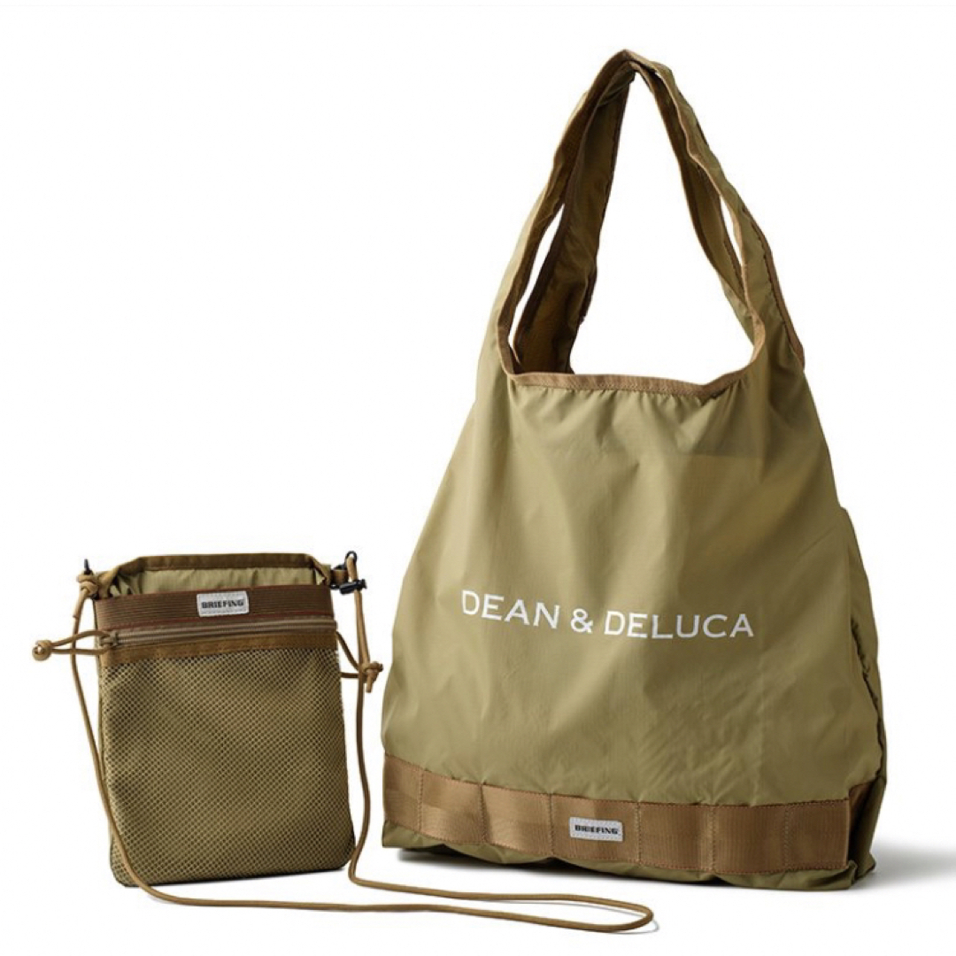 DEAN & DELUCA(ディーンアンドデルーカ)のDEAN&DELUCA BRIEFING サコッシュトートバッグ ベージュ レディースのバッグ(トートバッグ)の商品写真