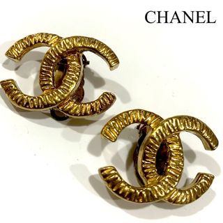 CHANEL - シャネルココマーク☆ゴール☆イヤリングの通販｜ラクマ