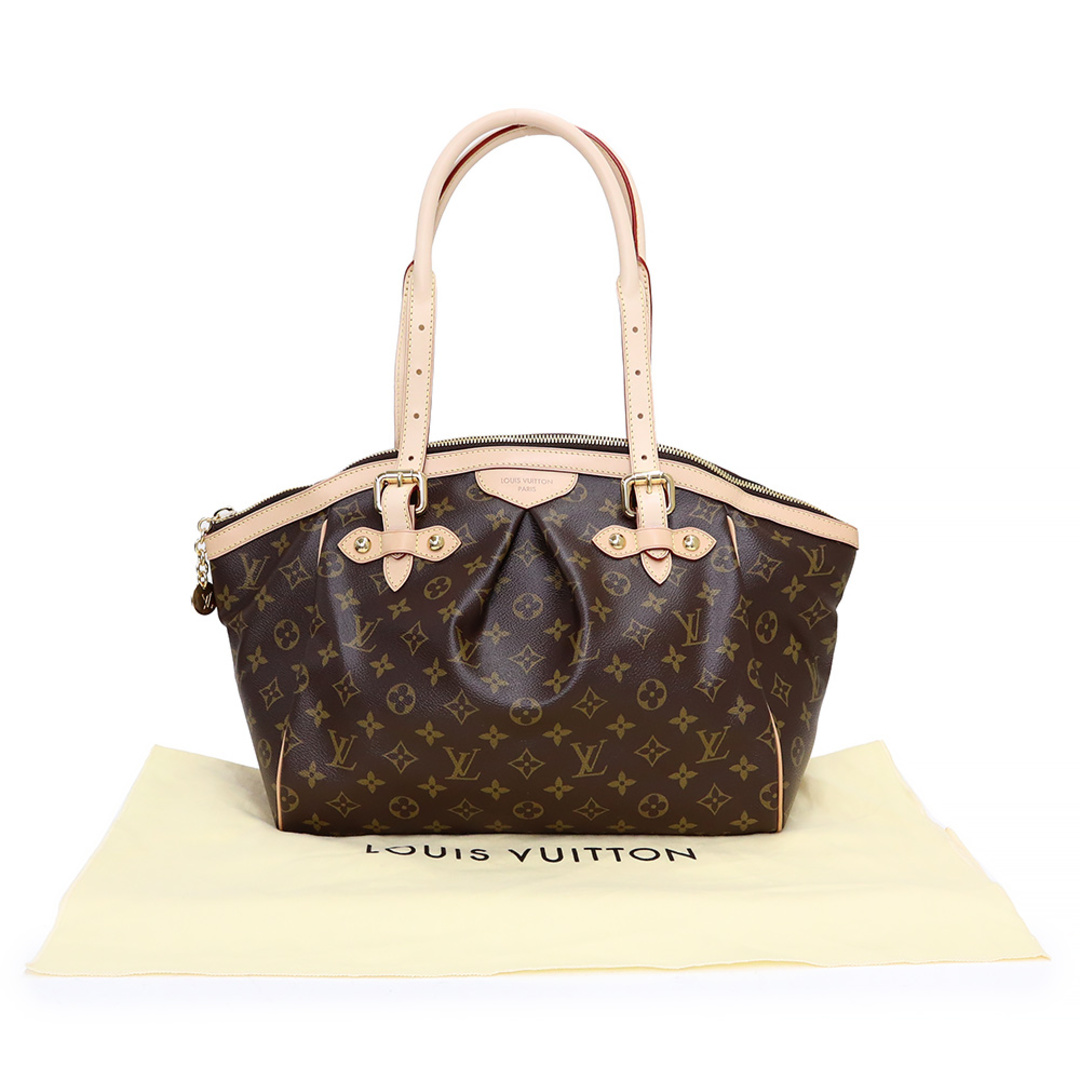 ルイ ヴィトン ティボリ GM ハンドバッグ モノグラム レザー ブラウン 茶 ゴールド金具 M40144 LOUIS VUITTON（新品・未使用品）