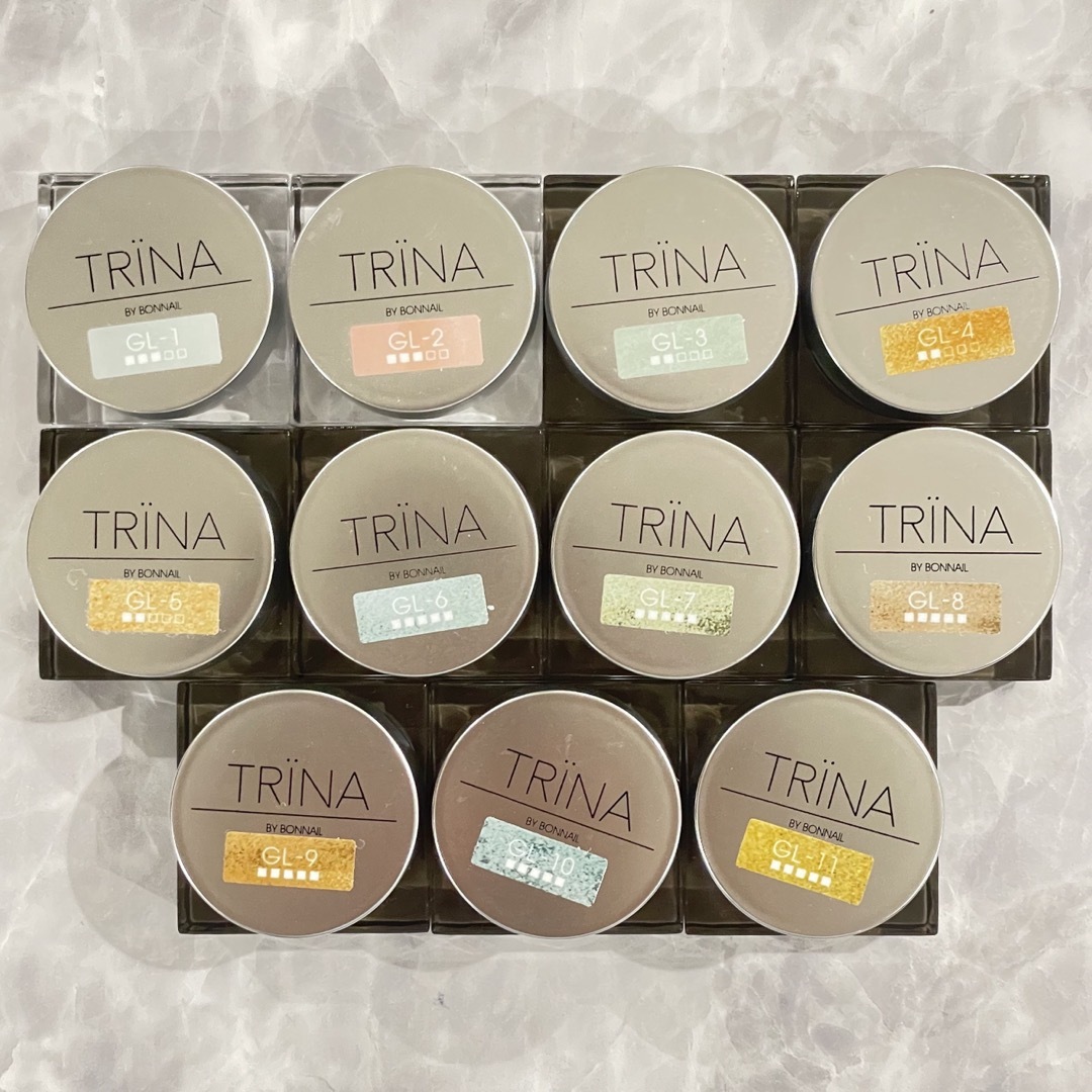 コスメ/美容トリネ TRINA GL グリッターシリーズ セット