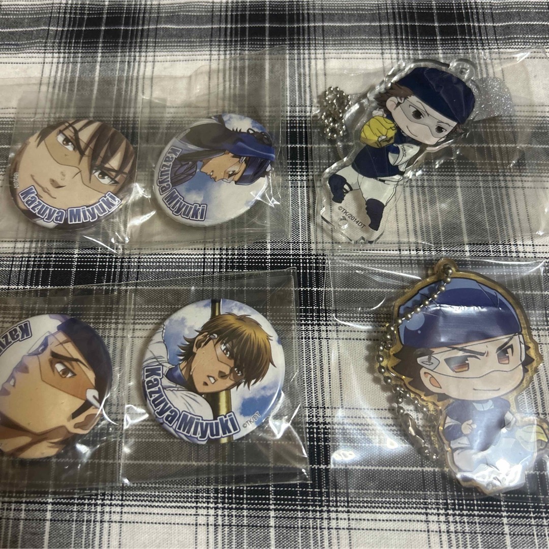 ダイヤのA 御幸一也 缶バッジ アクキー セット | フリマアプリ ラクマ