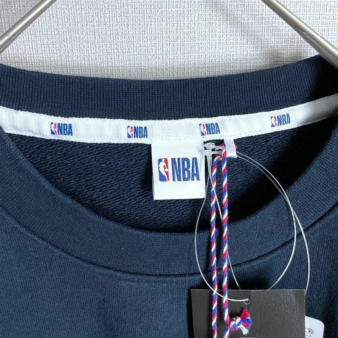 【新品☆XLサイズ☆別注モデル】NBA チームワッペン刺繍 スウェット入手困難