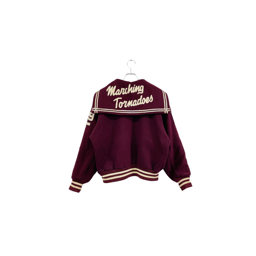 60's 70's BUTWIN stadium jacket バトウィン スタジャン ジャケット セーラーカラー ウール ヴィンテージ 単品 8 |  フリマアプリ ラクマ