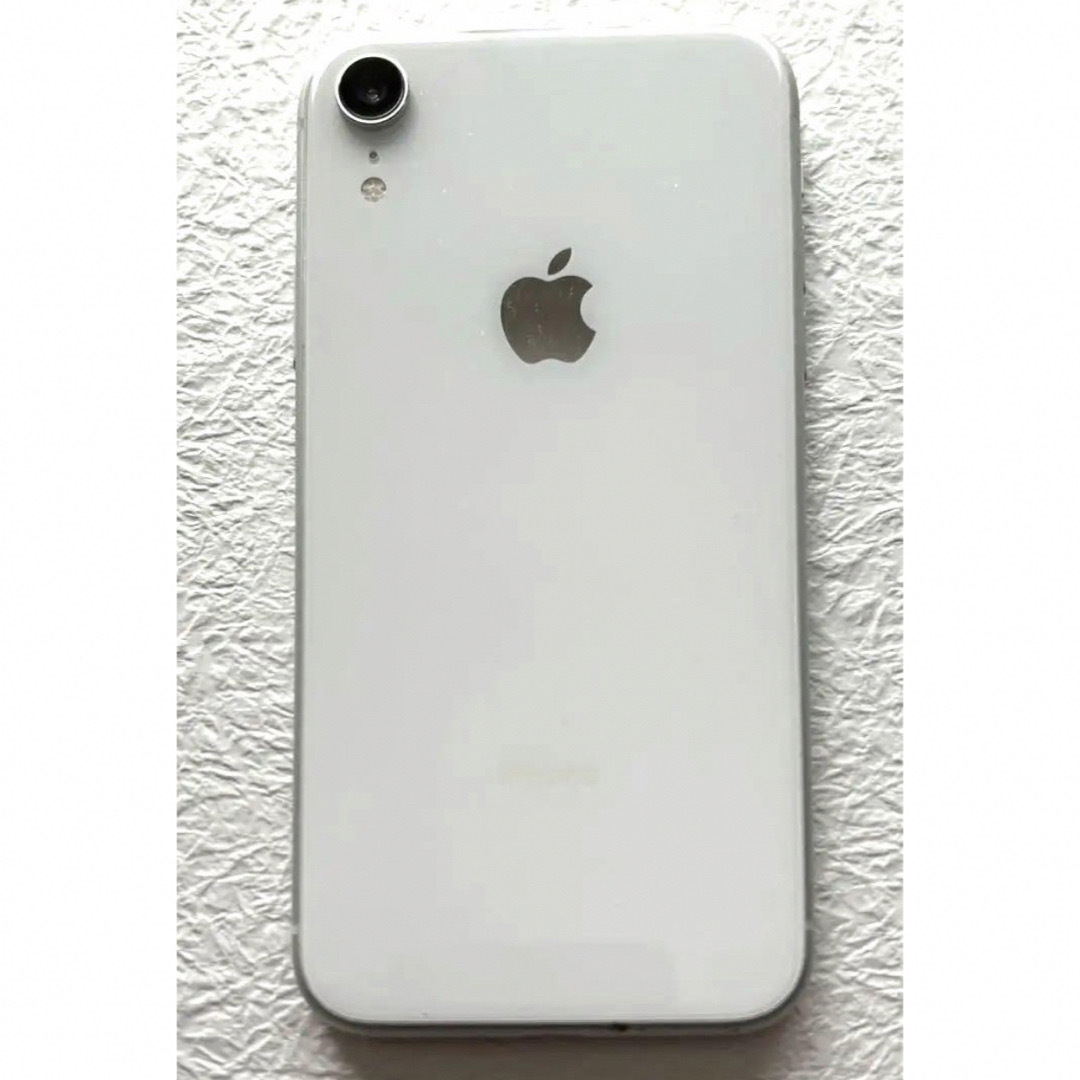 購入したキャリアSIMフリーiPhone XR White 64 GB SIMフリー