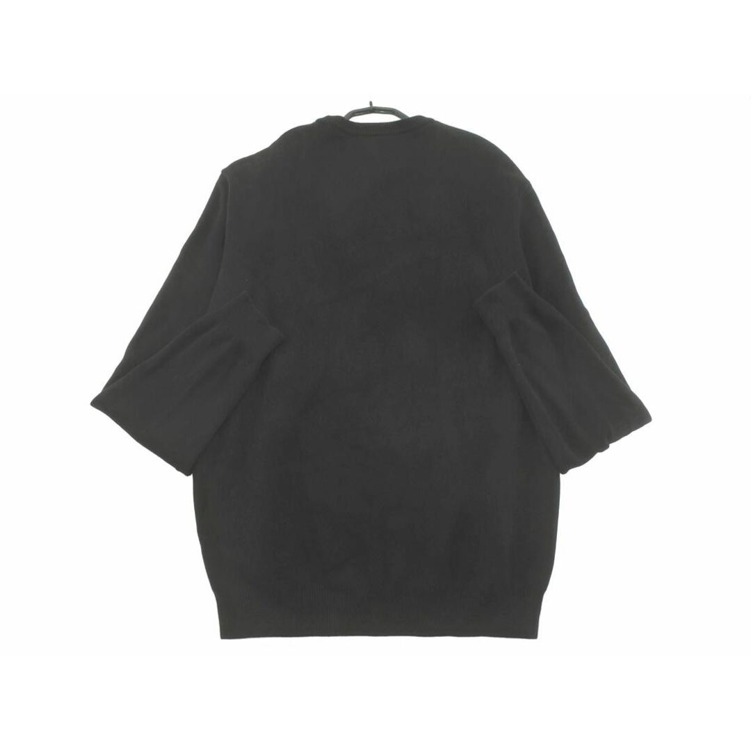 ZARA(ザラ)のZARA ザラ クルーネック ニット セーター sizeL/黒 ◇■ メンズ メンズのトップス(ニット/セーター)の商品写真