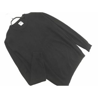 ザラ(ZARA)のZARA ザラ クルーネック ニット セーター sizeL/黒 ◇■ メンズ(ニット/セーター)