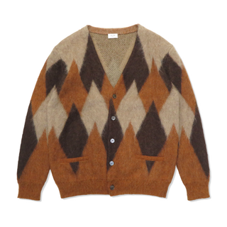 celine - CELINE 19aw ARGYLE MOHAIR CARDIGANの通販 by
