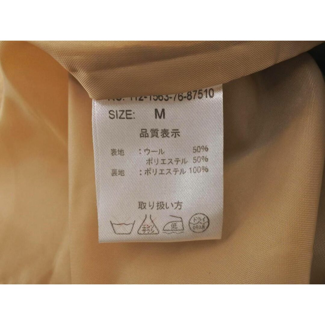 MISCH MASCH(ミッシュマッシュ)のMISCH MASCH ミッシュマッシュ ウール混 ダブル Aライン コート size38/ベージュ ◆■ レディース レディースのジャケット/アウター(その他)の商品写真