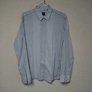 ヒューゴボス(HUGO BOSS)の【HUGO BOSS】総柄長袖シャツ XL(シャツ)