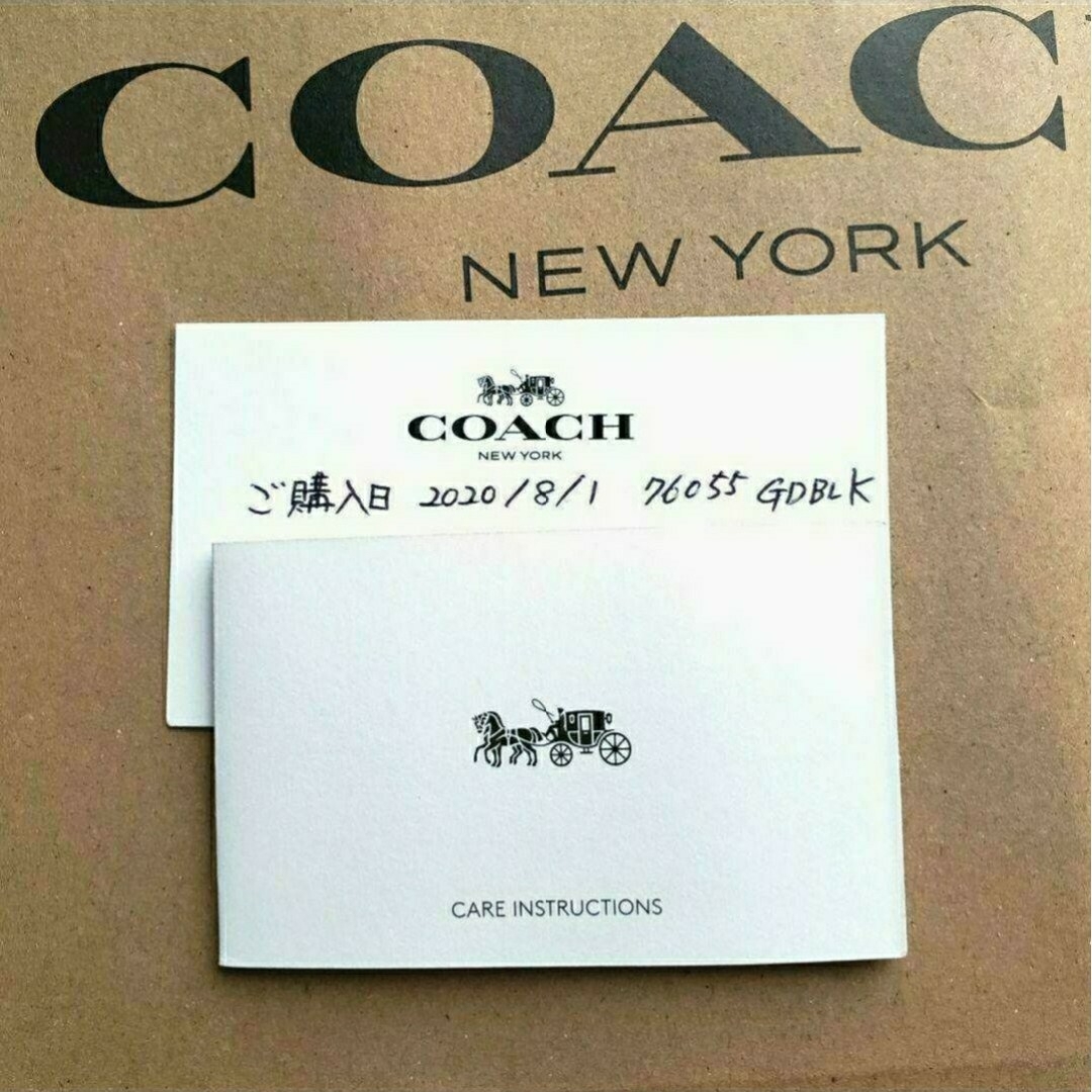 COACH カメラバッグ アップルプリント(BLACK) ★ 未使用品