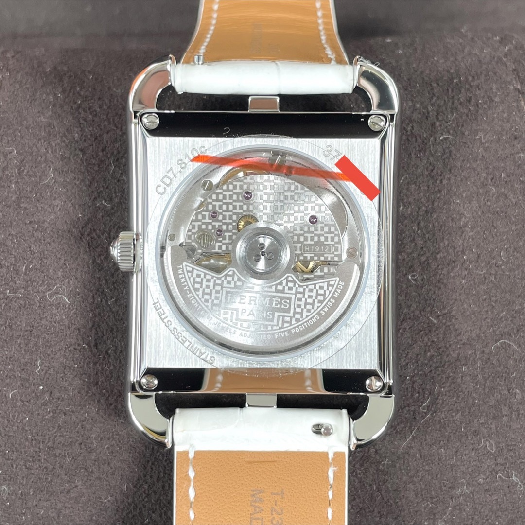 Hermes(エルメス)の【新品】希少！ケープコッドTGM アリゲーター 自動巻き 時計 メンズの時計(腕時計(アナログ))の商品写真