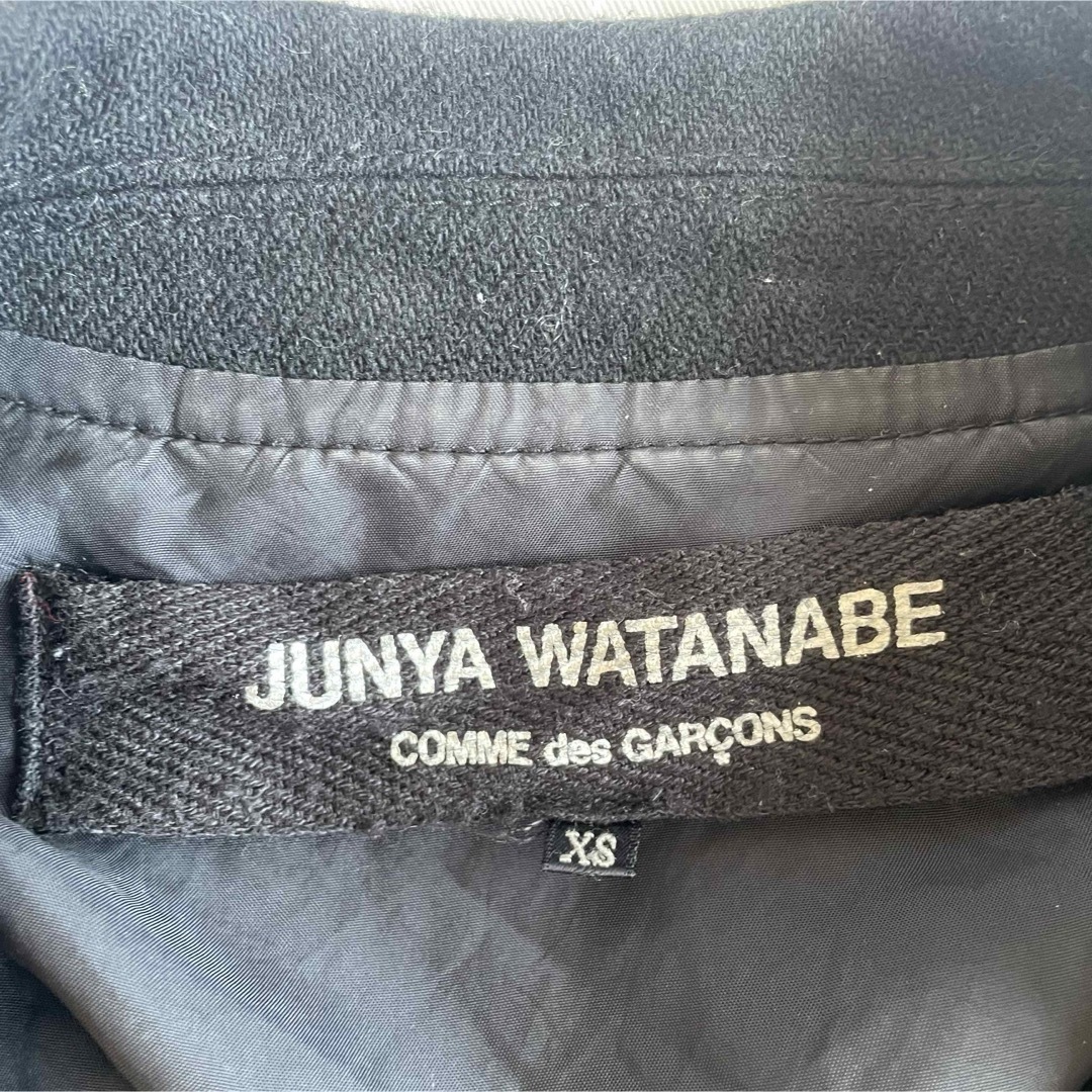 JUNYA WATANABE COMME des GARCONS(ジュンヤワタナベコムデギャルソン)のAD2010 JUNYA WATANABE ウールライダース　コムデギャルソン メンズのジャケット/アウター(ライダースジャケット)の商品写真