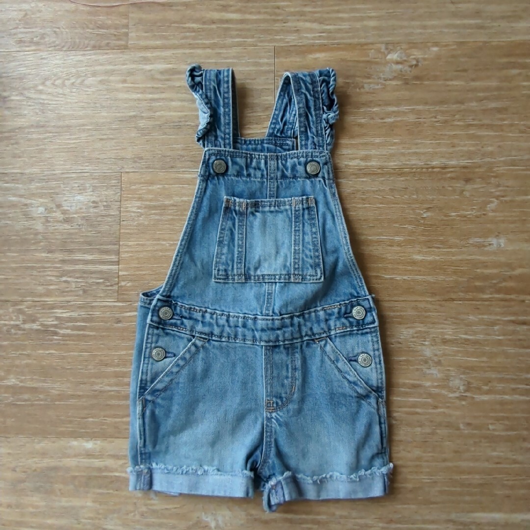 babyGAP(ベビーギャップ)のGAP デニムオーバーオール キッズ/ベビー/マタニティのベビー服(~85cm)(ワンピース)の商品写真