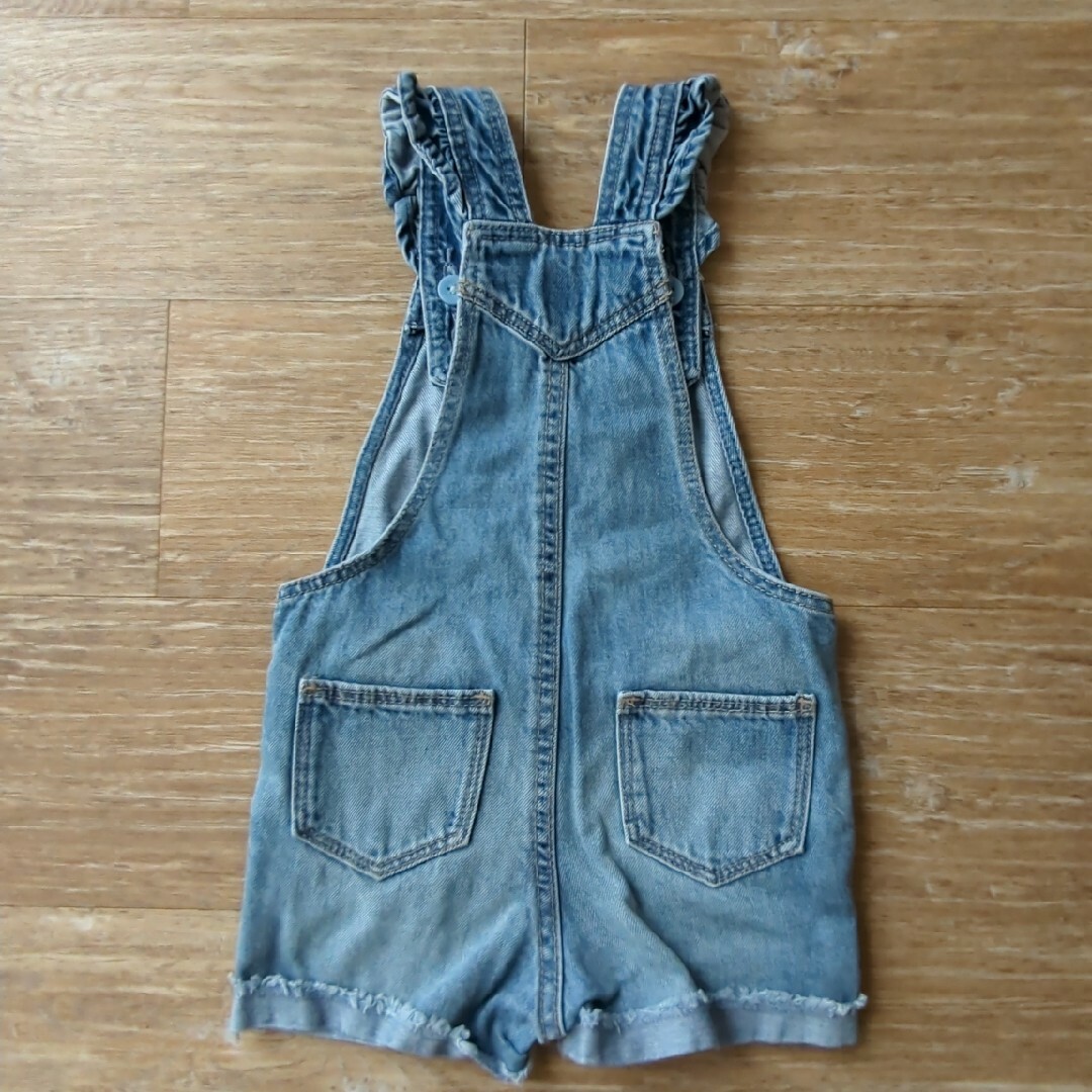 babyGAP(ベビーギャップ)のGAP デニムオーバーオール キッズ/ベビー/マタニティのベビー服(~85cm)(ワンピース)の商品写真