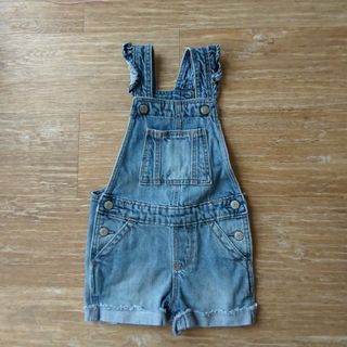 ベビーギャップ(babyGAP)のGAP デニムオーバーオール(ワンピース)