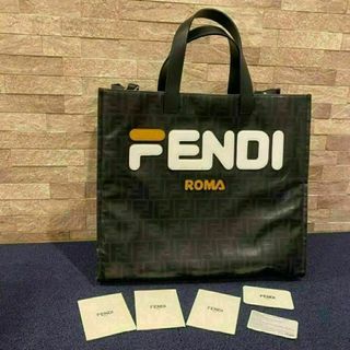 FENDI - 新品同様 フェンディ FENDI ペカン トート バッグ キャンバス