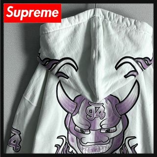 Supreme　シュプリーム　未使用　パーカー　デーモン　Sサイズ