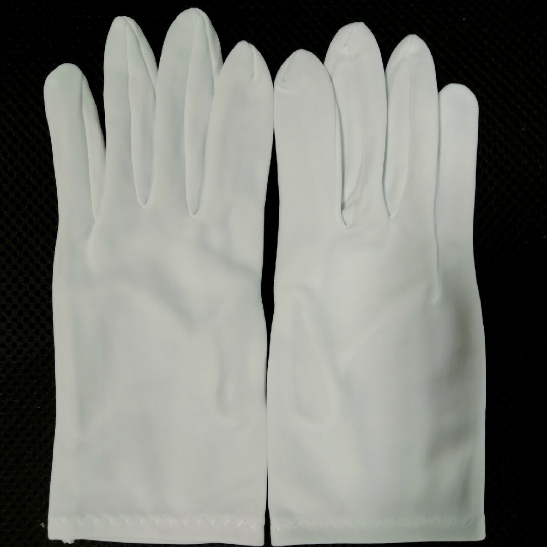 バスガイド　キャディさん用白手袋　礼装用白手袋　結婚式　新郎手袋　新郎グローブ メンズのファッション小物(手袋)の商品写真