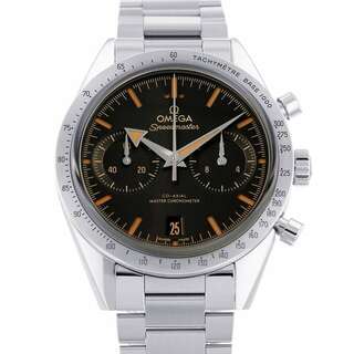 オメガ(OMEGA)のオメガ スピードマスター 57 コーアクシャル マスター クロノグラフ 332.10.41.51.01.001 OMEGA 腕時計 メンズ 黒文字盤(腕時計(アナログ))