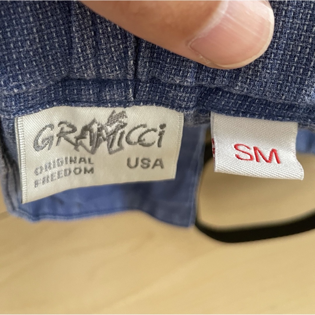 GRAMICCI(グラミチ)のグラミチ GRAMICCI ショートパンツ ハーフパンツ　ブルー　青　アウトドア メンズのパンツ(ショートパンツ)の商品写真