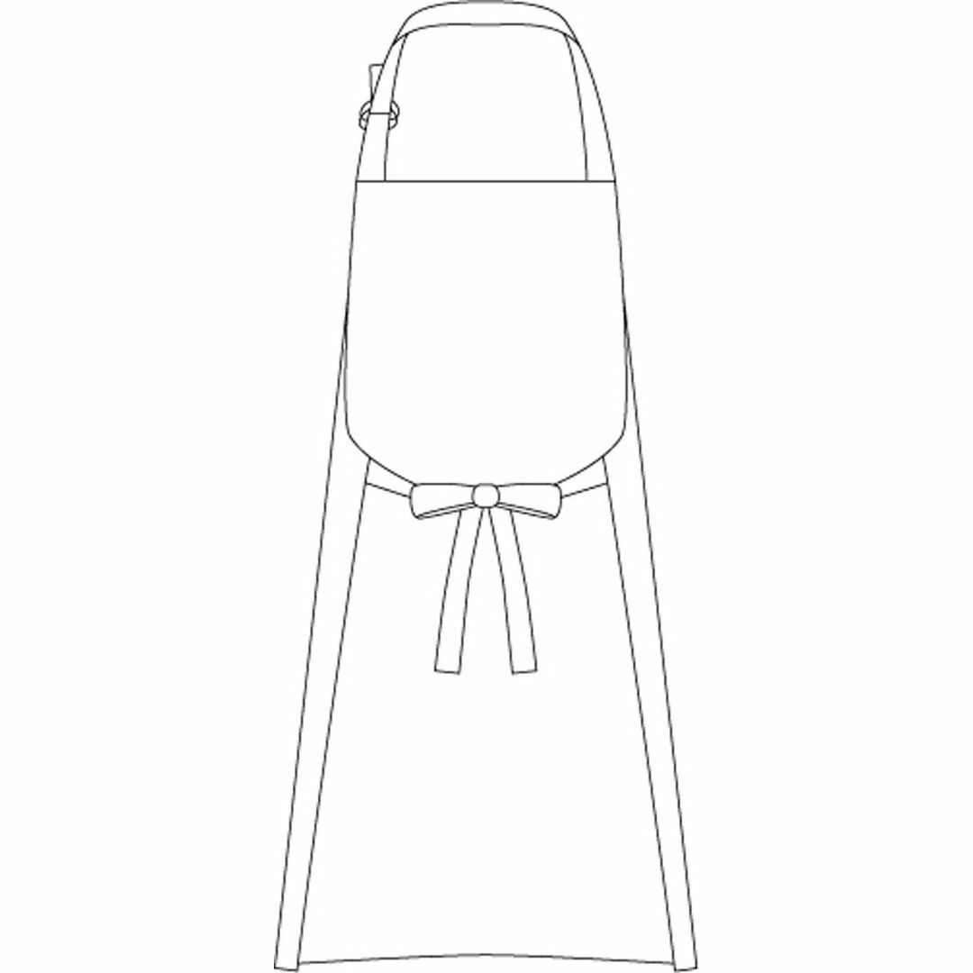 色:C-2レッド_サイズ:Mアルベ エプロン T62 レディース インテリア/住まい/日用品のキッチン/食器(その他)の商品写真