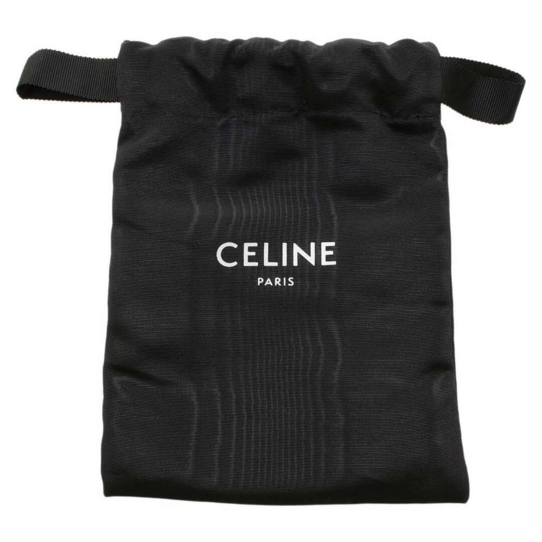 celine(セリーヌ)のセリーヌ ショルダーストラップ ジャカード ロングストラップ ロゴ キャンバス レザー 49S012AEP CELINE バッグアクセサリー 黒 スマホ/家電/カメラのスマホアクセサリー(ストラップ/イヤホンジャック)の商品写真