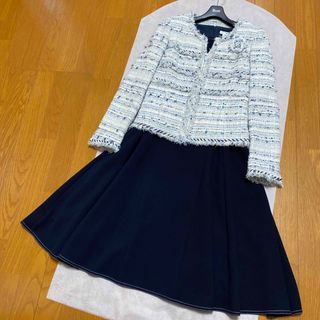 René - Rene ルネ ツイードカーディガン ジャケット 34 羽織り