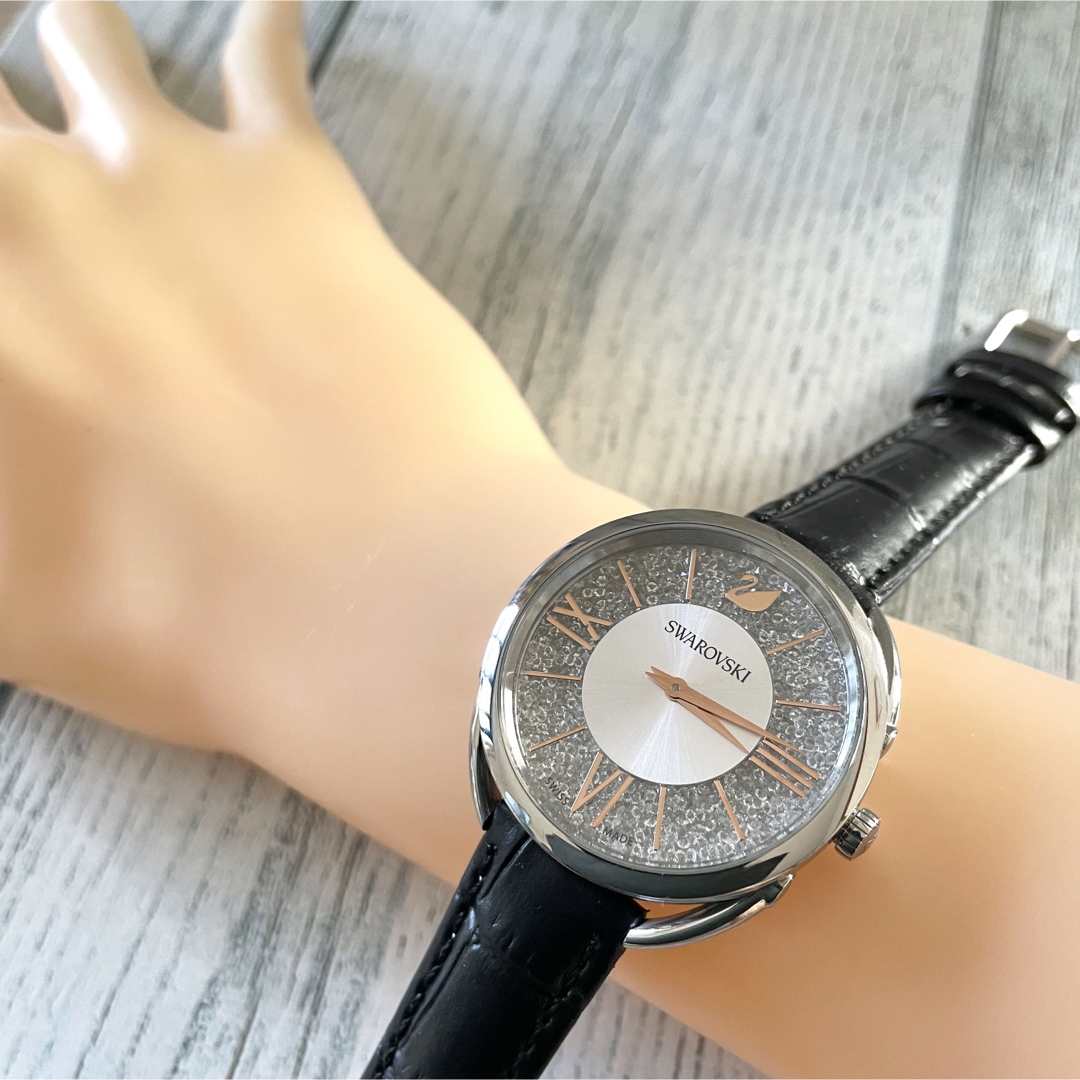 SWAROVSKI - 【希少】Swarovski スワロフスキー 腕時計 クリスタル