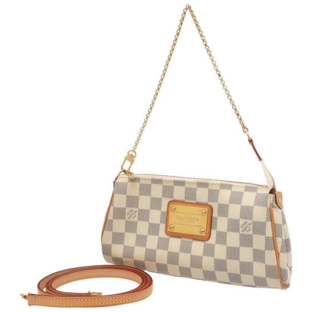 ルイヴィトン ハンドバッグ ダミエ・アズール エヴァ N55214 LOUIS VUITTON ヴィトン バッグ ショルダーバッグ