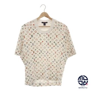 ルイヴィトン LOUIS VUITTON  LV Tシャツ M 白　ダミエ