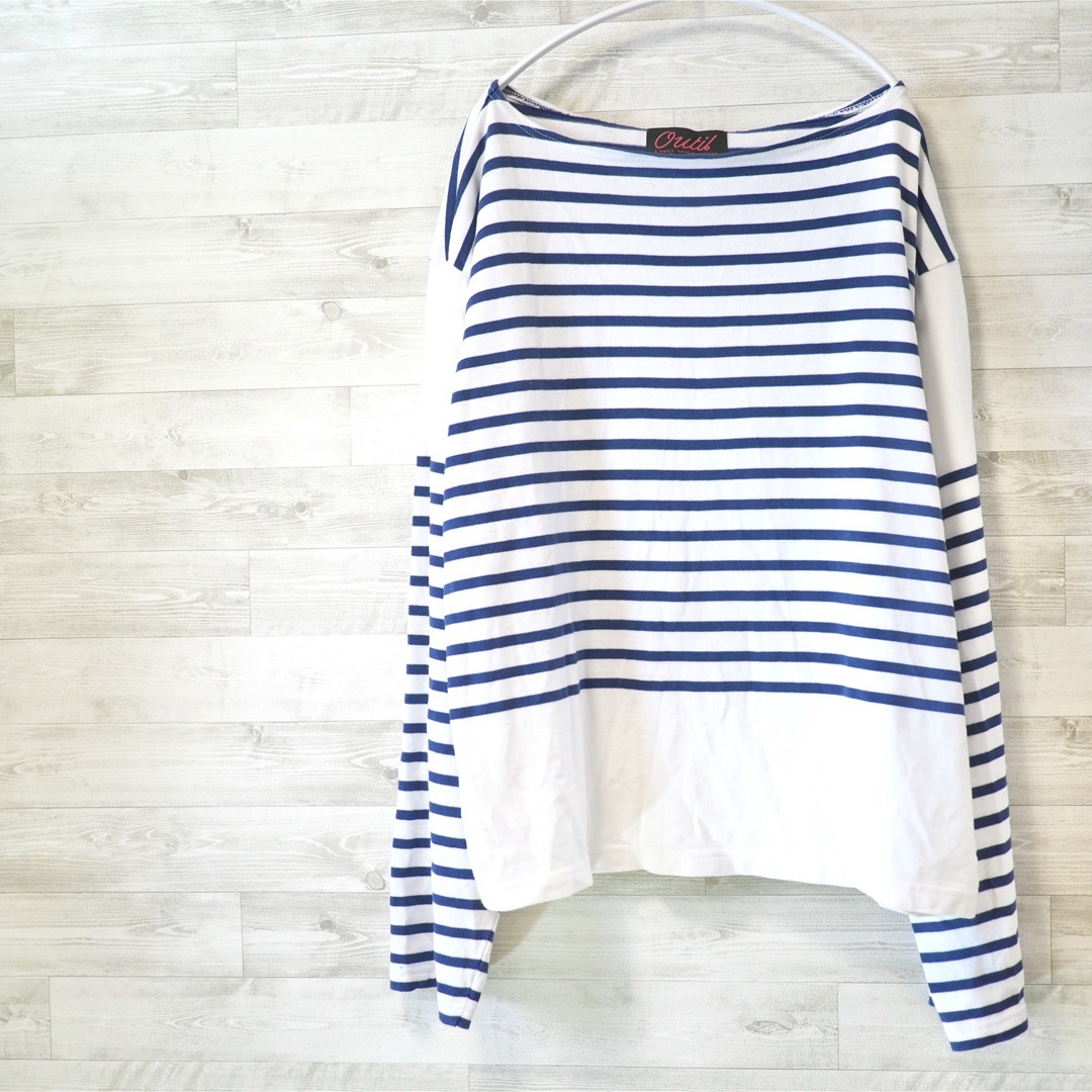 トップスOUTIL TORICOT AAST WHITE / NAVY 2