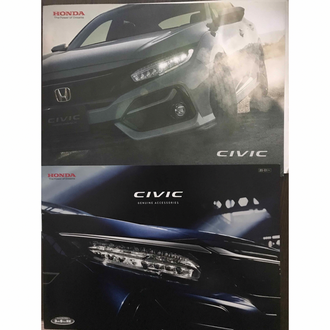 HONDA CIVIC ハッチバック カタログ 自動車/バイクの自動車(カタログ/マニュアル)の商品写真