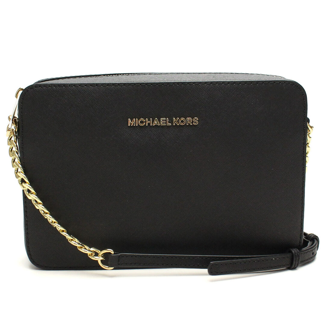 MICHAEL KORS マイケル・コース JET SET TRAVEL 32S4GTVC3L 斜め掛け ショルダーバッグ BLACK　ブラック レディース