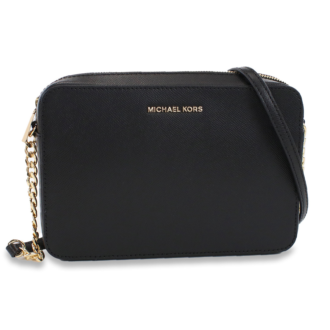 MICHAEL KORS マイケル・コース JET SET TRAVEL 32S4GTVC3L 斜め掛け ショルダーバッグ BLACK　ブラック レディース