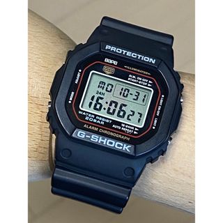 ジーショック(G-SHOCK)のG-SHOCK/限定/エイプ/DW-5000/BAPE/コラボ/オリジン/箱付(腕時計(デジタル))