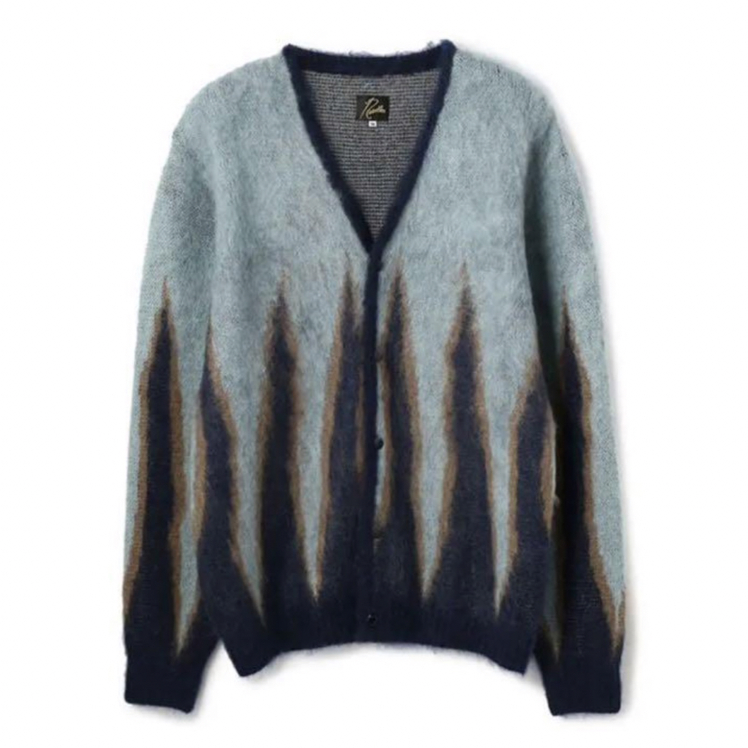 NEEDLES MOHAIR CARDIGAN flame モヘアカーディガン