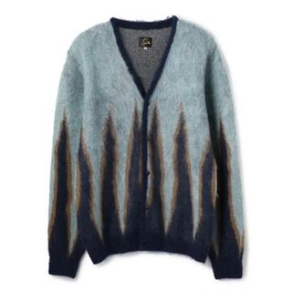 ニードルス(Needles)のNEEDLES MOHAIR CARDIGAN flame モヘアカーディガン(カーディガン)