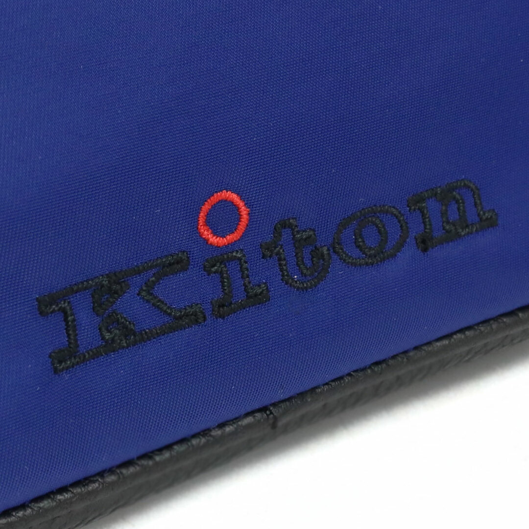 Kiton キートン UBPOCN セカンドバッグ BLUETTE ブルー系 メンズ