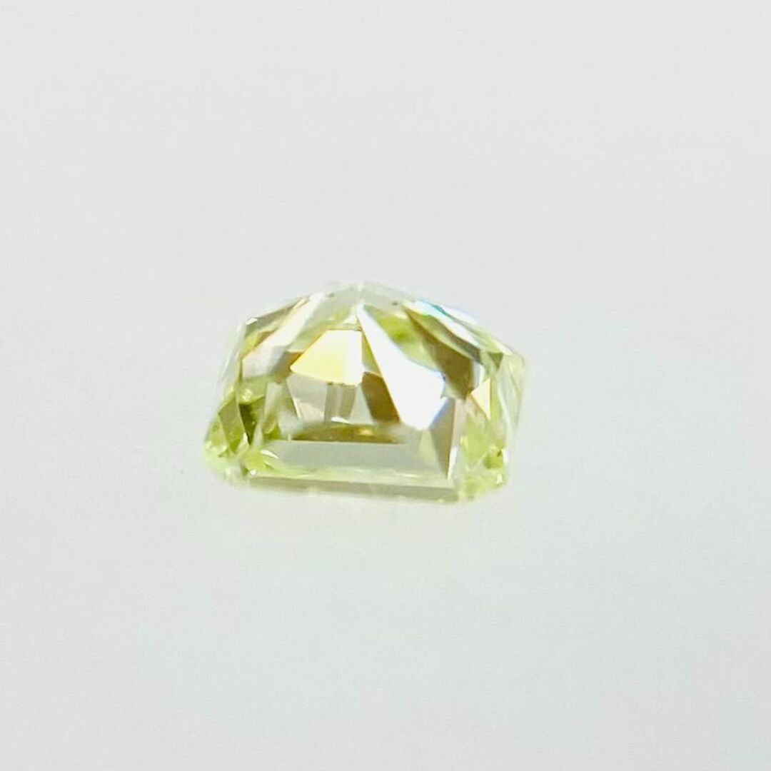 FANCY YELLOW GREEN 0.076ct SQ/RT2340/CGL