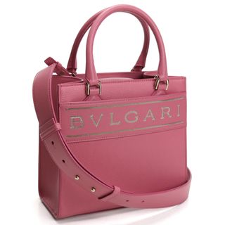 ブルガリ(BVLGARI)のBVLGARI ブルガリ 291221 トートバッグ ピンク系 レディース(トートバッグ)