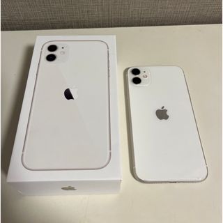 アップル(Apple)のiPhone11 128GB ホワイト(スマートフォン本体)